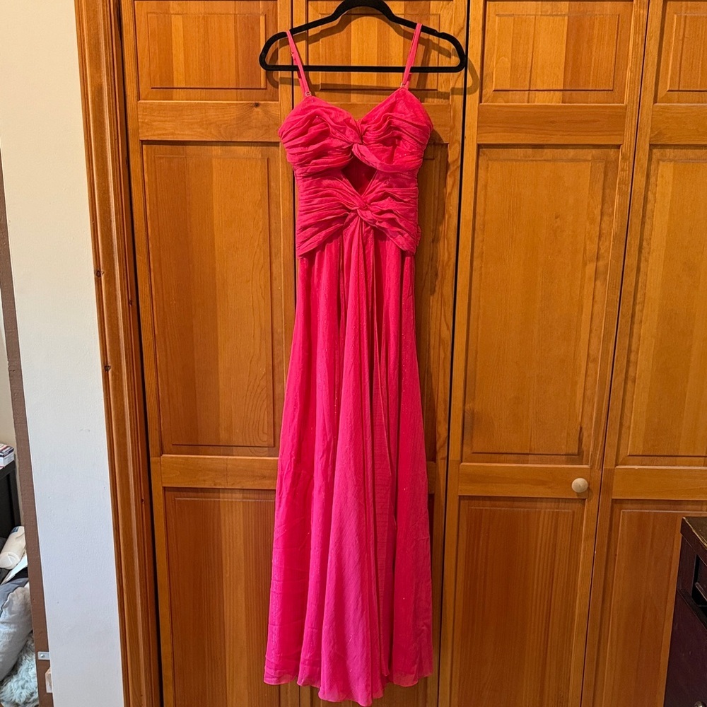 NWT Likely Clea Gown Raspberry Pink - Picture 2 of 8